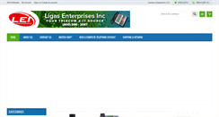 Desktop Screenshot of ligasenterprises.com